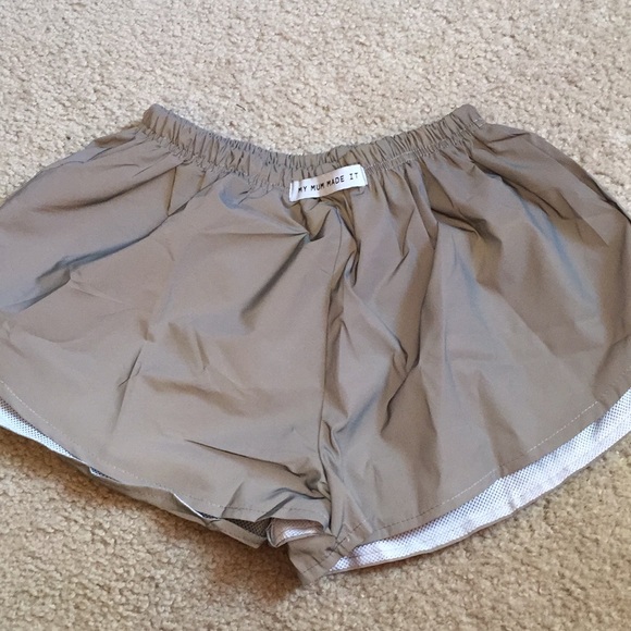 my mum made it reflective shorts